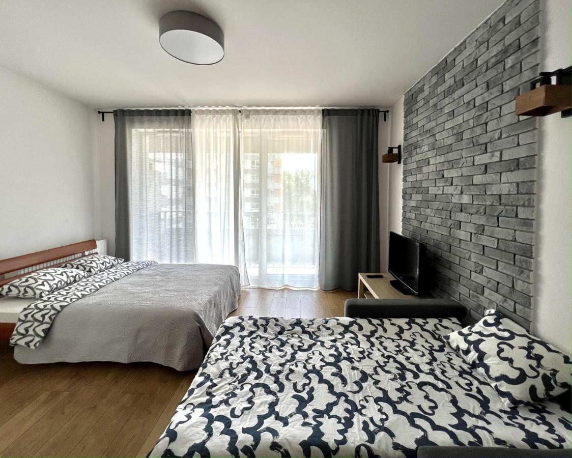 K22 Sky Apartments In The وارسو المظهر الخارجي الصورة